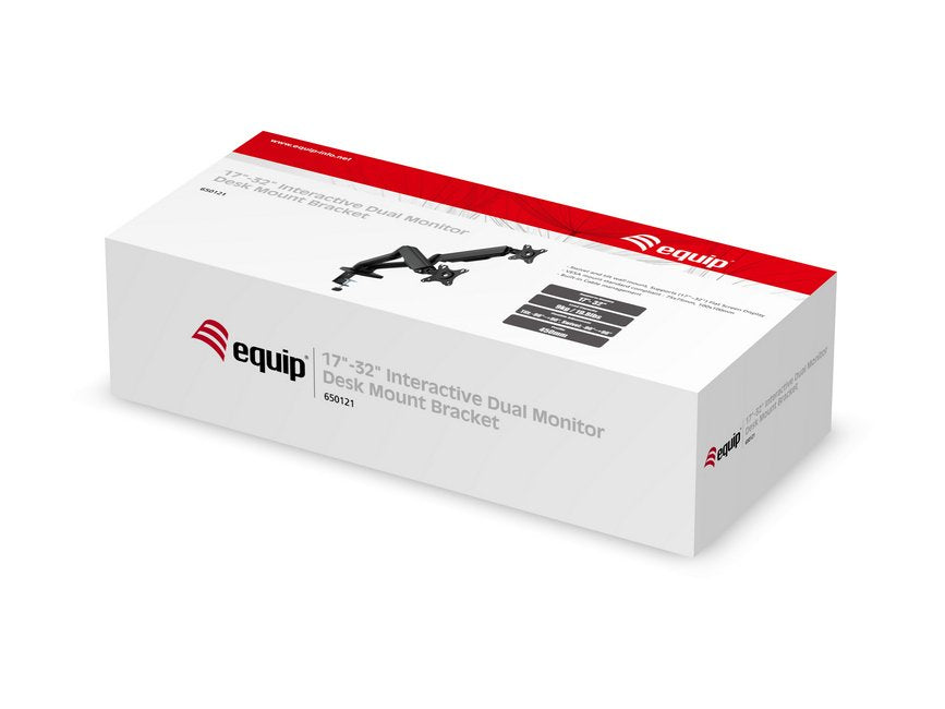 EAN 4015867202258 - Equip 650121 soporte para monitor 68,6 cm (27") Escritorio Negro imagen 4