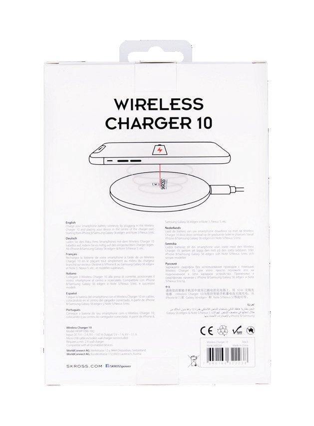 EAN 7640166322238 - Skross 2.800200 cargador de dispositivo móvil Universal Negro USB Cargador inalámbrico Interior imagen 6
