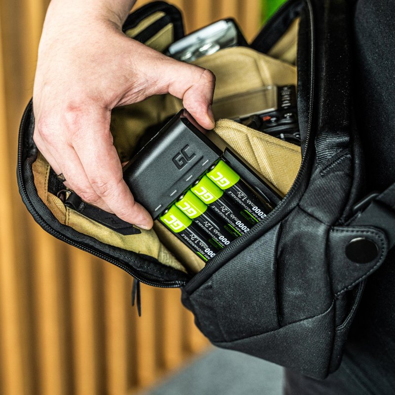 EAN 5907813961328 - Green Cell GC VitalCharger cargador de batería Pilas de uso doméstico USB imagen 3