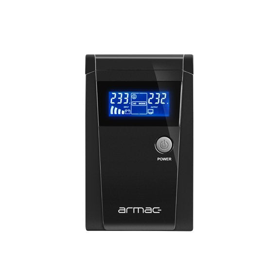 EAN 5901969406634 - Armac O/850F/LCD sistema de alimentación ininterrumpida (UPS) Línea interactiva 0,85 kVA 450 W 2 salidas imagen 1