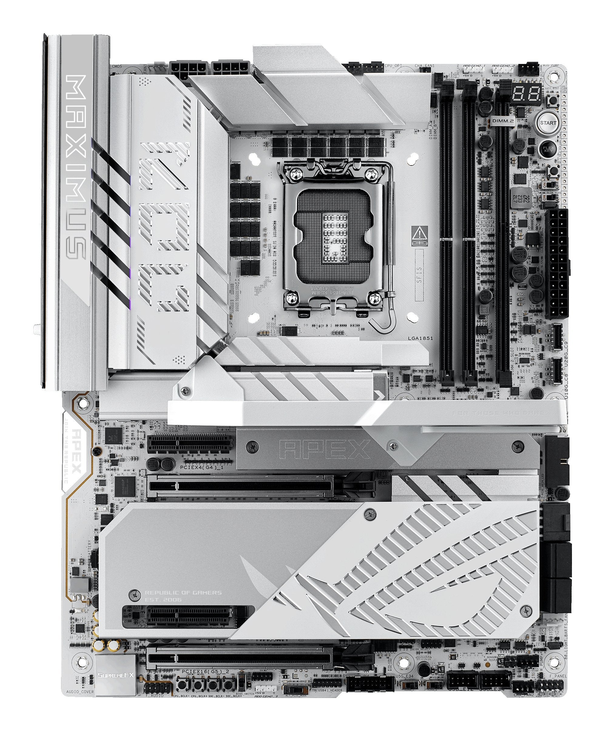EAN 4711387754290 - ASUS ROG MAXIMUS Z890 APEX Intel Z890 LGA 1851 (Socket V1) ATX imagen 14