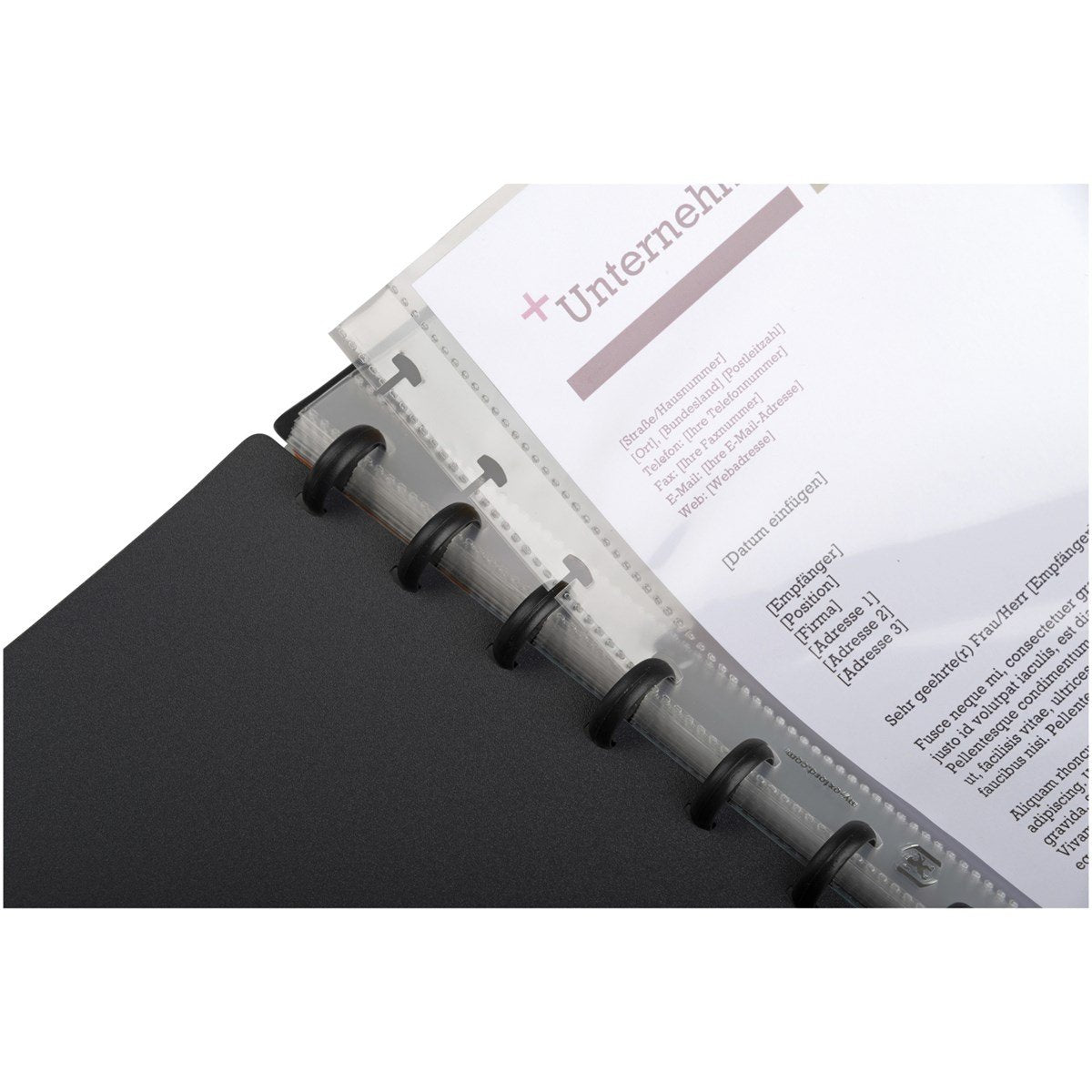 EAN 4002030048300 - Oxford 100205607 carpeta de cartón A4 Negro imagen 6