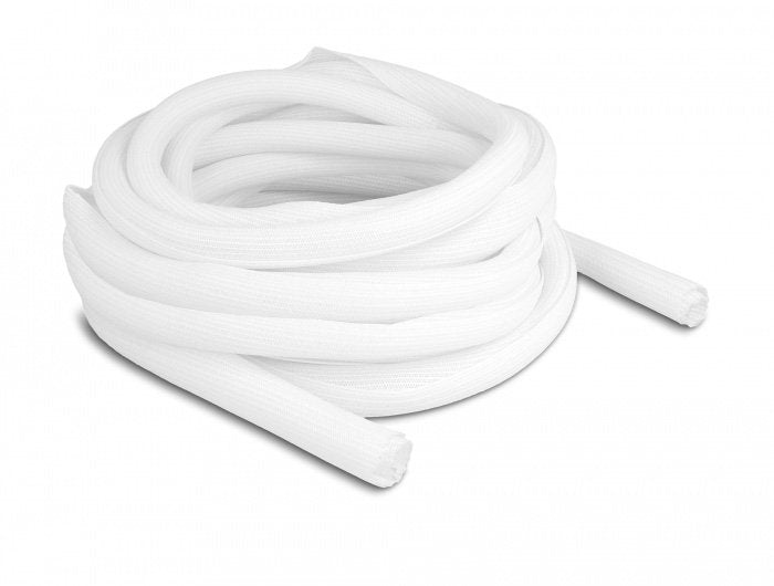 Geflechtschlauch Selbstschliessend 10 M X 19 Mm Weiss