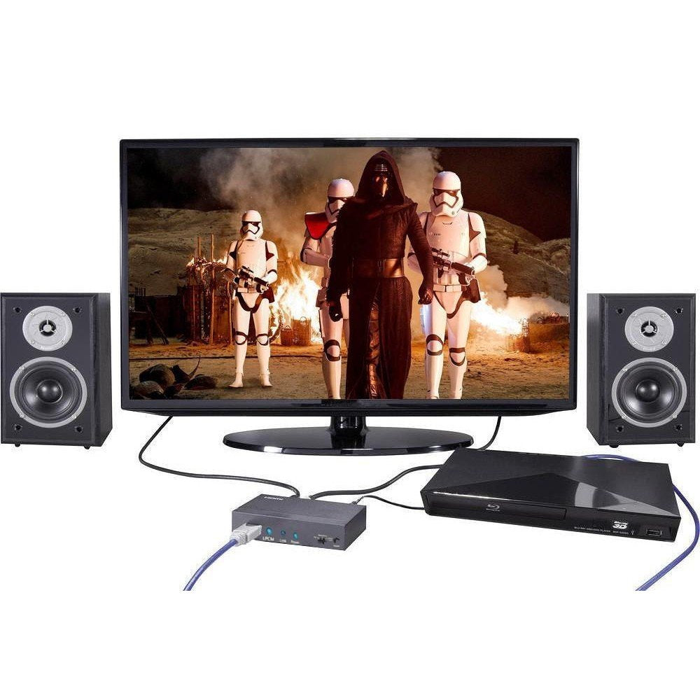 EAN 8054529025756 - Techly IDATA HDMI-EA74K convertidor de audio Negro imagen 6