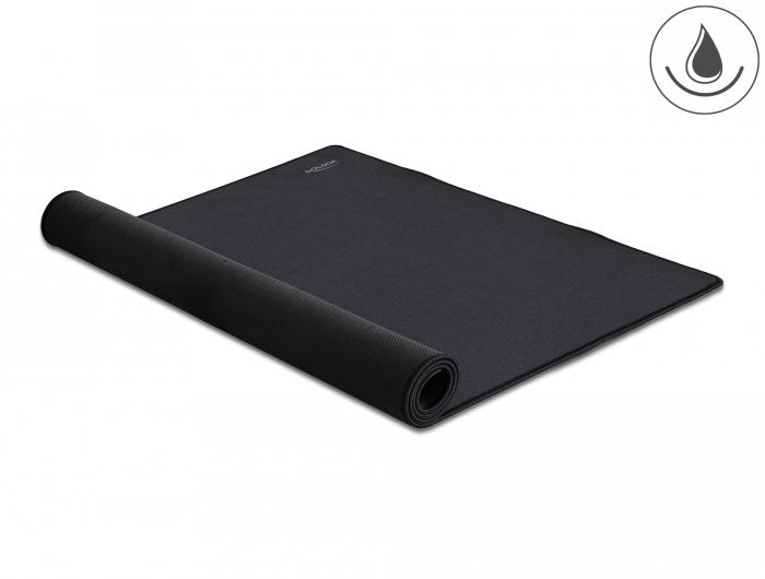 EAN 4043619120277 - DeLOCK 12027 alfombrilla para ratón Alfombrilla de ratón para juegos Negro imagen 1