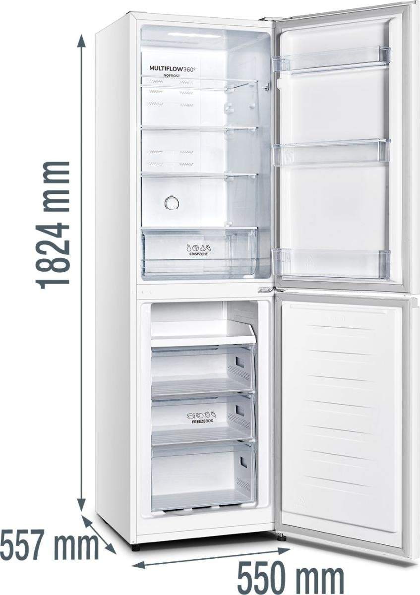 EAN 3838782532047 - Gorenje NRK418ECW4 Independiente 256 L Blanco imagen 4