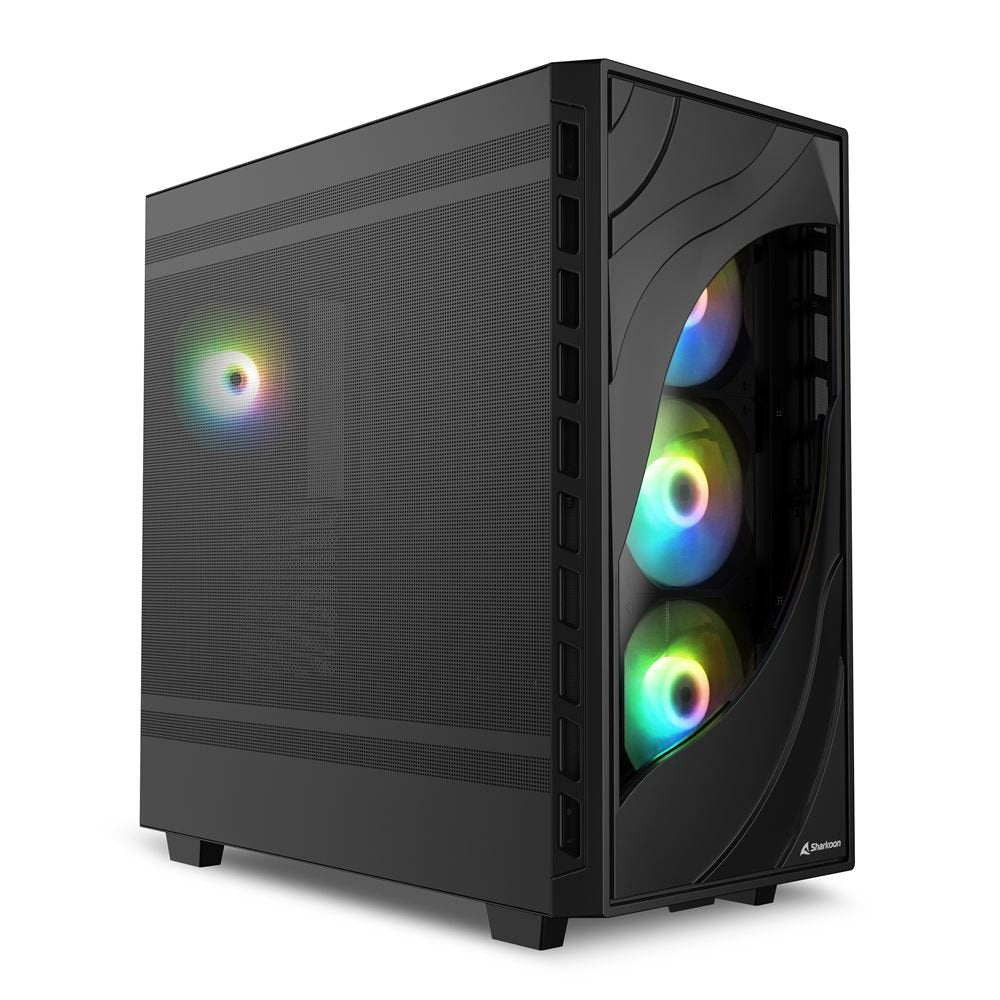 EAN 4044951041145 - Sharkoon REBEL C80M RGB Midi Tower Negro imagen 10