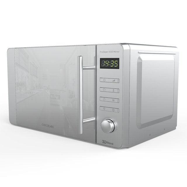 Microondas Cecotec Proclean 5020 Mirror 700w Capacidad 20l