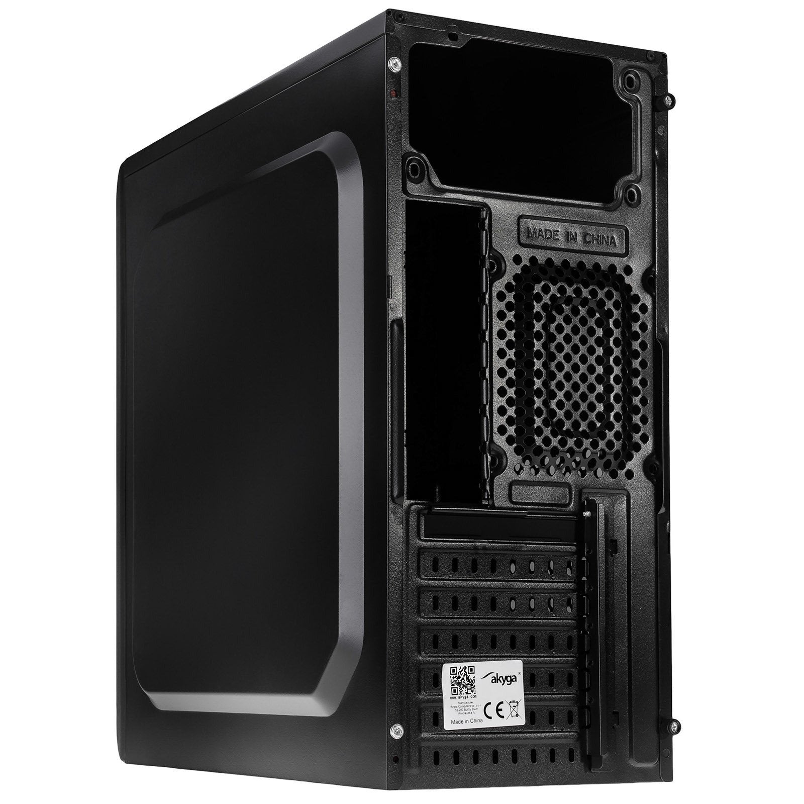 Akyga Caja Pc Micro Atx 2.Usb2.0 Ak995bk Sin Fuente