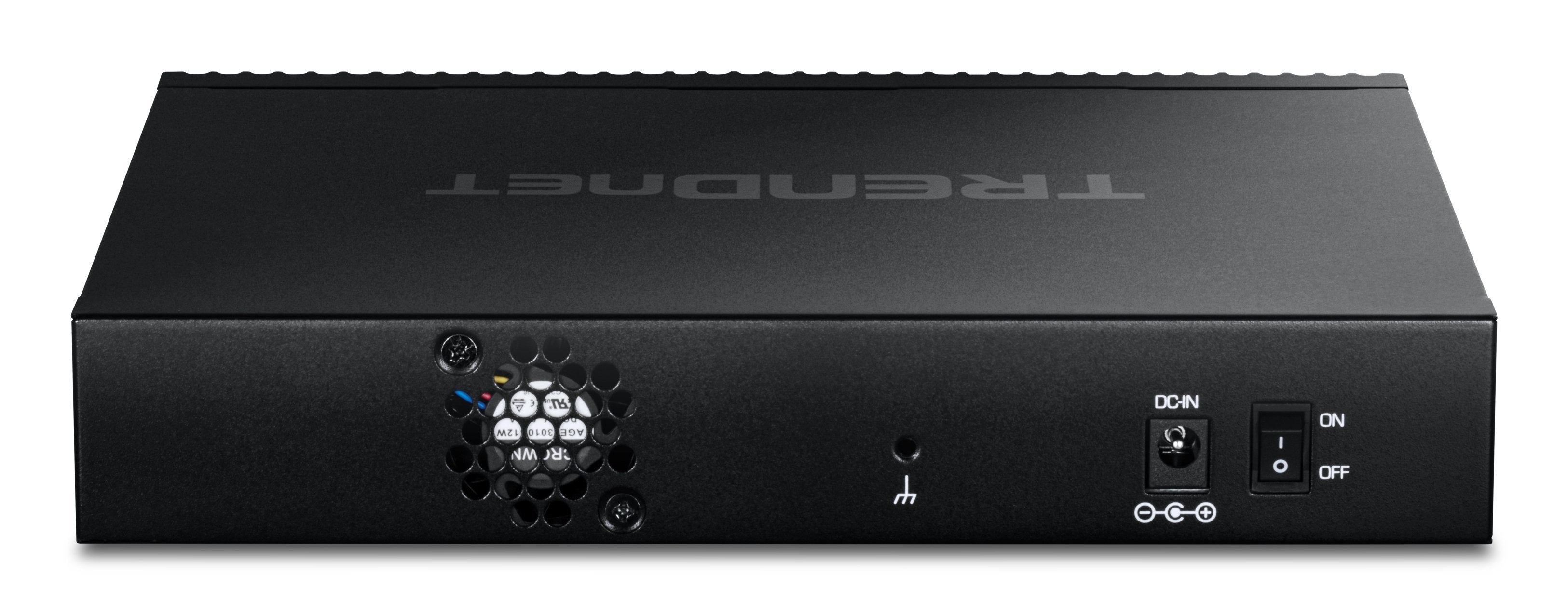 EAN 710931141283 - Trendnet TL2-F7080 switch Gestionado L2 1U Negro imagen 3