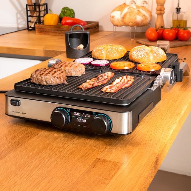 Parrilla Cecotec Rock Grill Dual 2000w