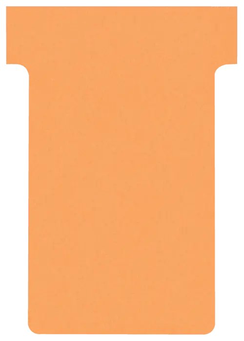 Franken Gmbh Franken - T-Tarjeta - 5.9 X 8.2 Cm - Tamaño 2 - Naranja (Paquete De 100)