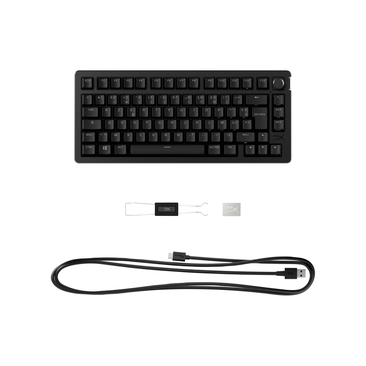EAN 197192334096 - HyperX Alloy Rise Gaming Keyboard 75 teclado Juego USB Negro imagen 1
