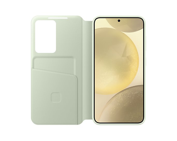 Samsung Smart View Case Funda Para Galaxy S24 (6.2") Funda Cartera Verde