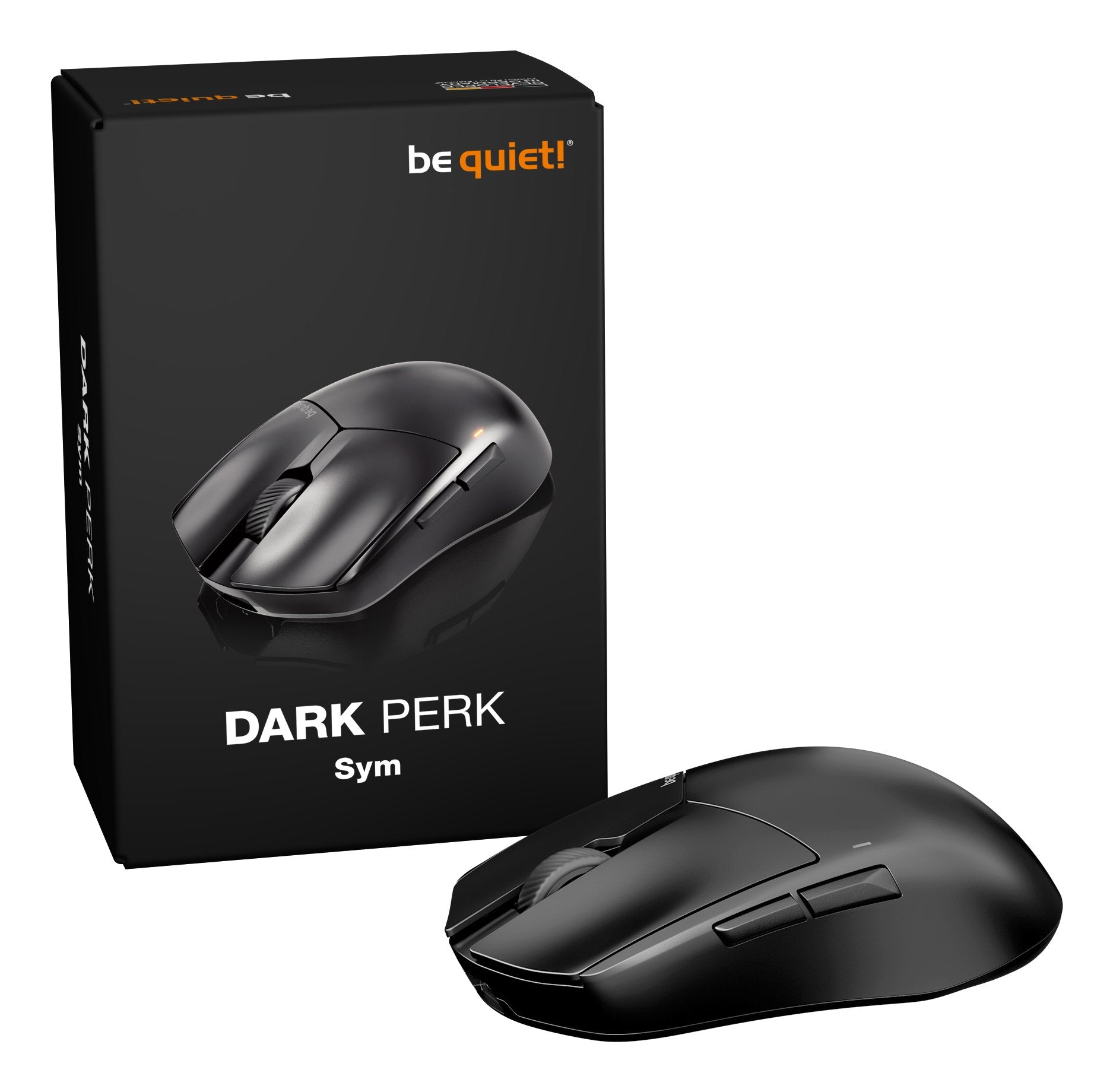 Raton Be Quiet Dark Perk Sym Gaming Cablelos 2.4ghz Usb