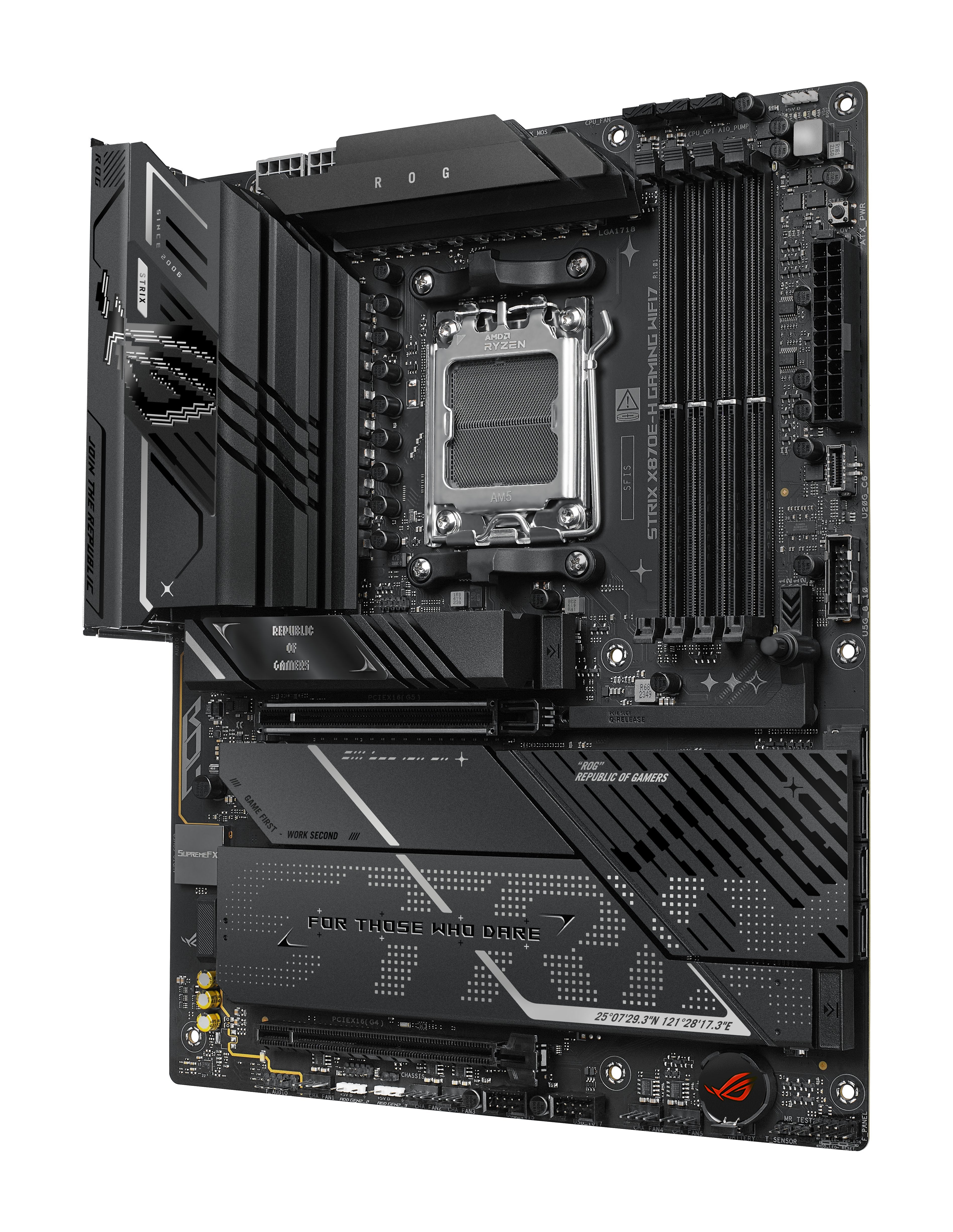 EAN 4711636167208 - ASUS ROG STRIX X870E-H GAMING WIFI7 AMD X870E Zócalo AM5 ATX imagen 3