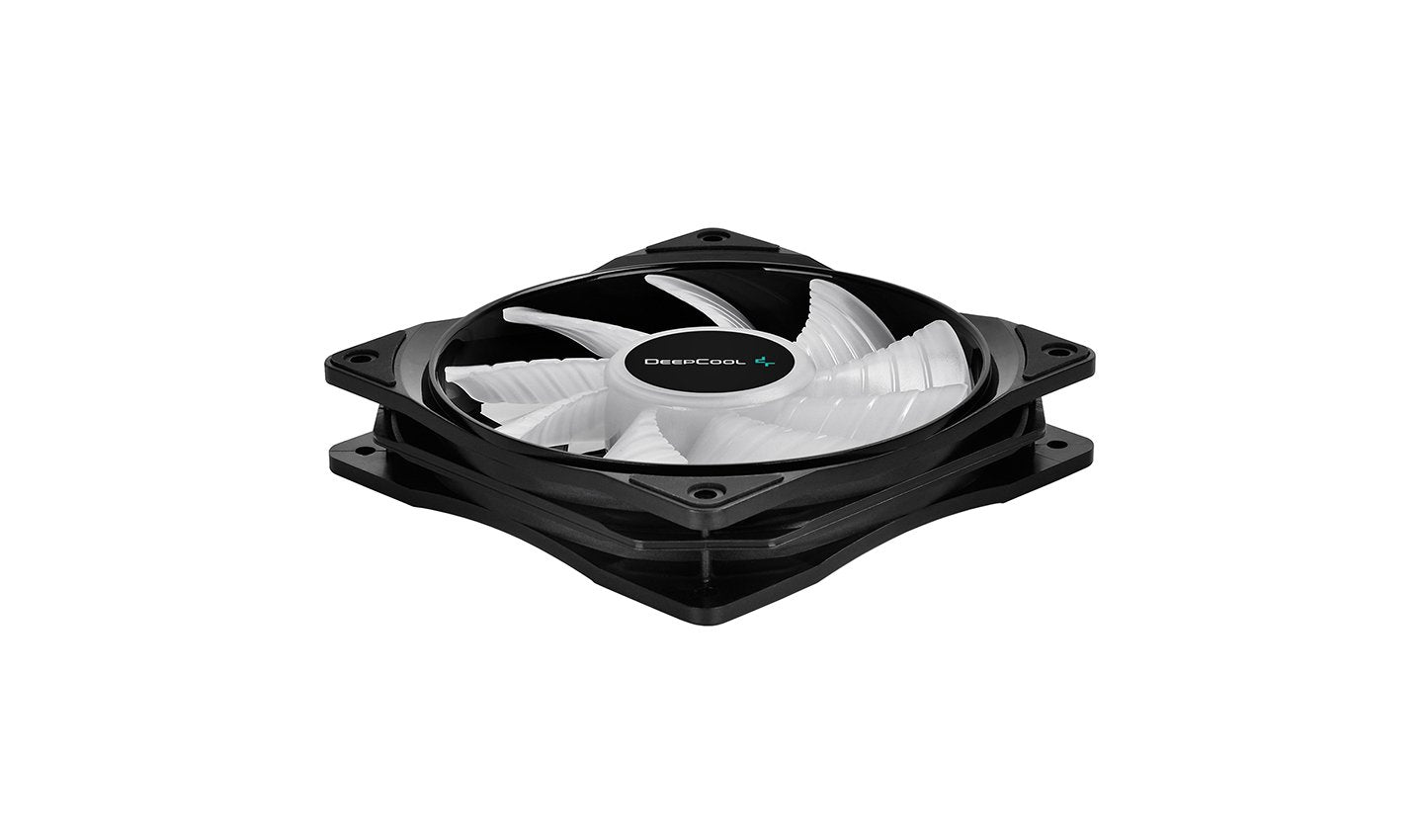 Deepcool Fans 120mm Rf 120 Rgb Black And White