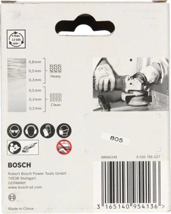 EAN 3165140954129 - Bosch 2 608 620 726 accesorio para amoladora angular Cepillo de copa imagen 3