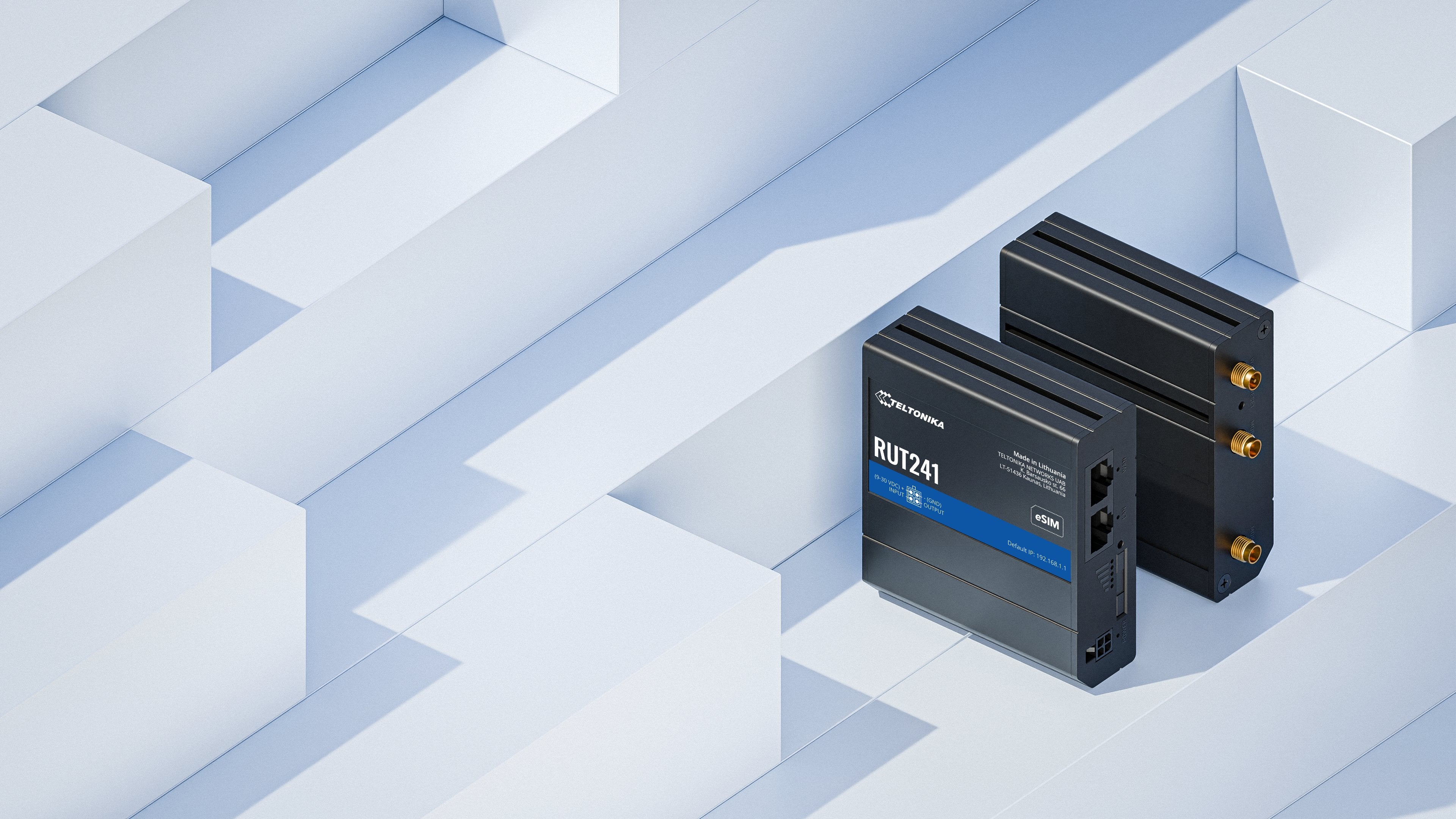 Router Lte Wifi 4 Teltonika Rut241 Esim Ver. Europe With Eu Psu (Rut241210000)