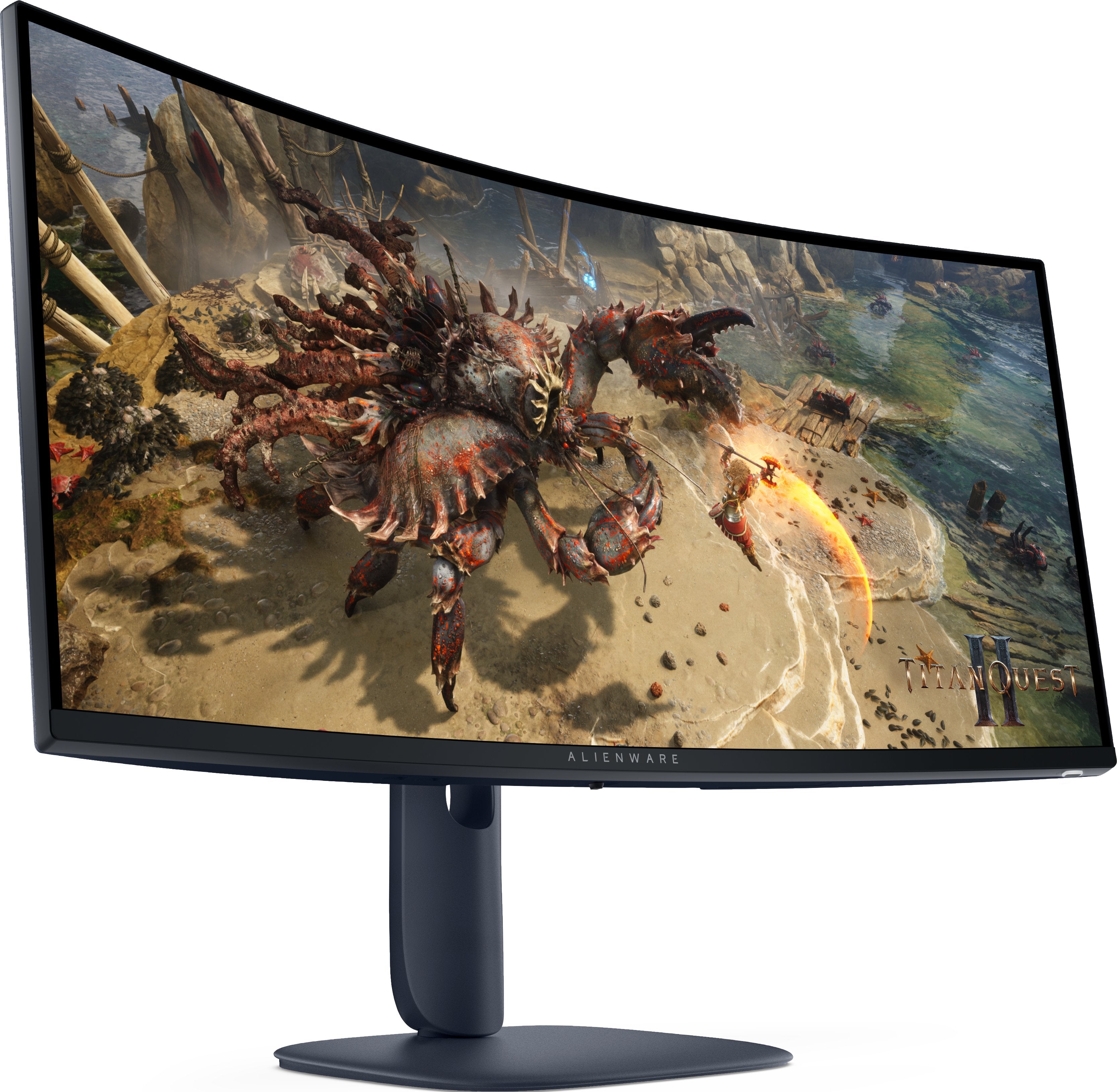 EAN 5397184962732 - Alienware AW3425DWM pantalla para PC 86,4 cm (34") 3440 x 1440 Pixeles Wide Quad HD LCD Negro, Azul imagen 2