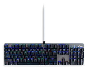EAN 4260664871156 - MediaRange MRGS101-UK teclado Juego USB QWERTY Inglés internacional Negro, Plata imagen 2