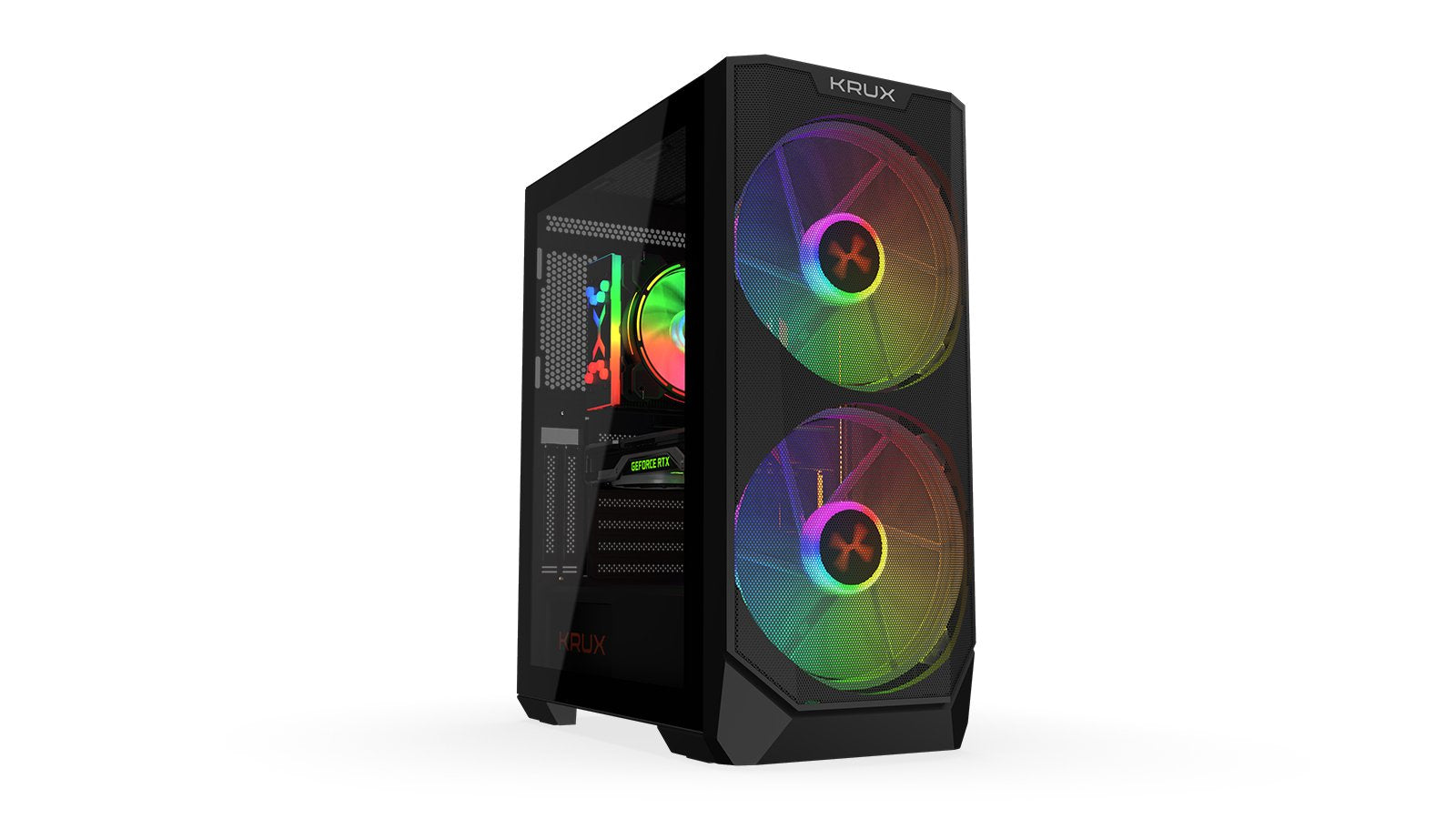 Caja Pc Gaming Krux Vortex Atx Ventana Lateral
