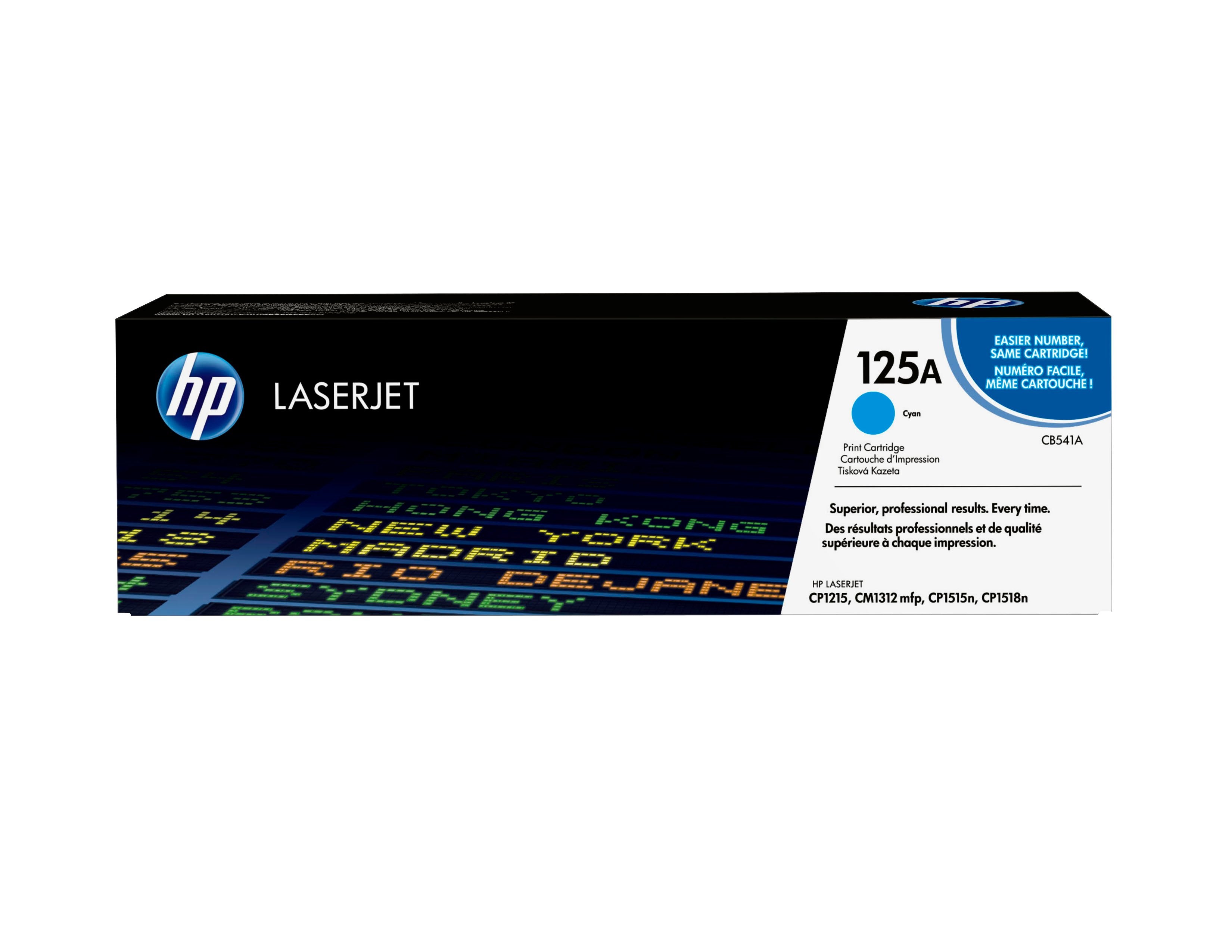 EAN 0808736839181 - HP 125A Cyan Original LaserJet Toner Cartridge cartucho de tóner 1 pieza(s) imagen 1