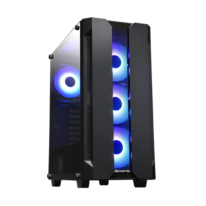 EAN 0753263077226 - Chieftec GS-01B-OP carcasa de ordenador Torre Negro imagen 2