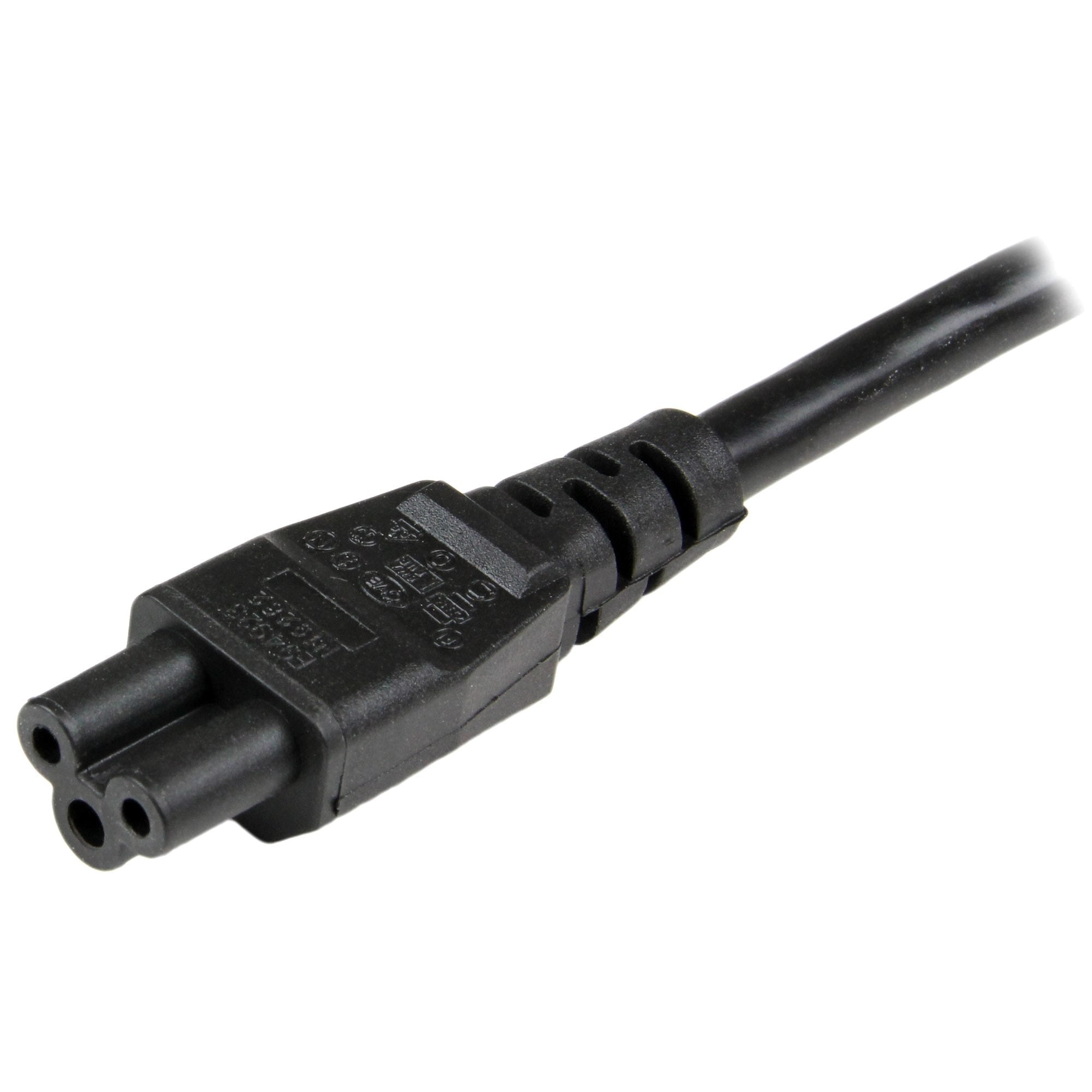 EAN 0065030849418 - StarTech.com PXTNB3SEU2M cable de transmisión Negro CEE7/7 C5 acoplador imagen 3