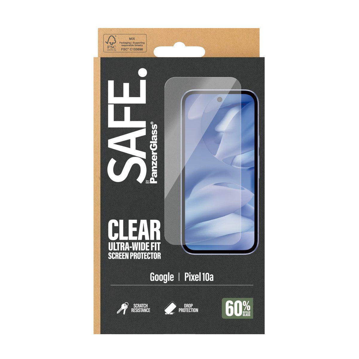Panzerglass Safe. By Panzerglass - Protector De Pantalla Para Handy