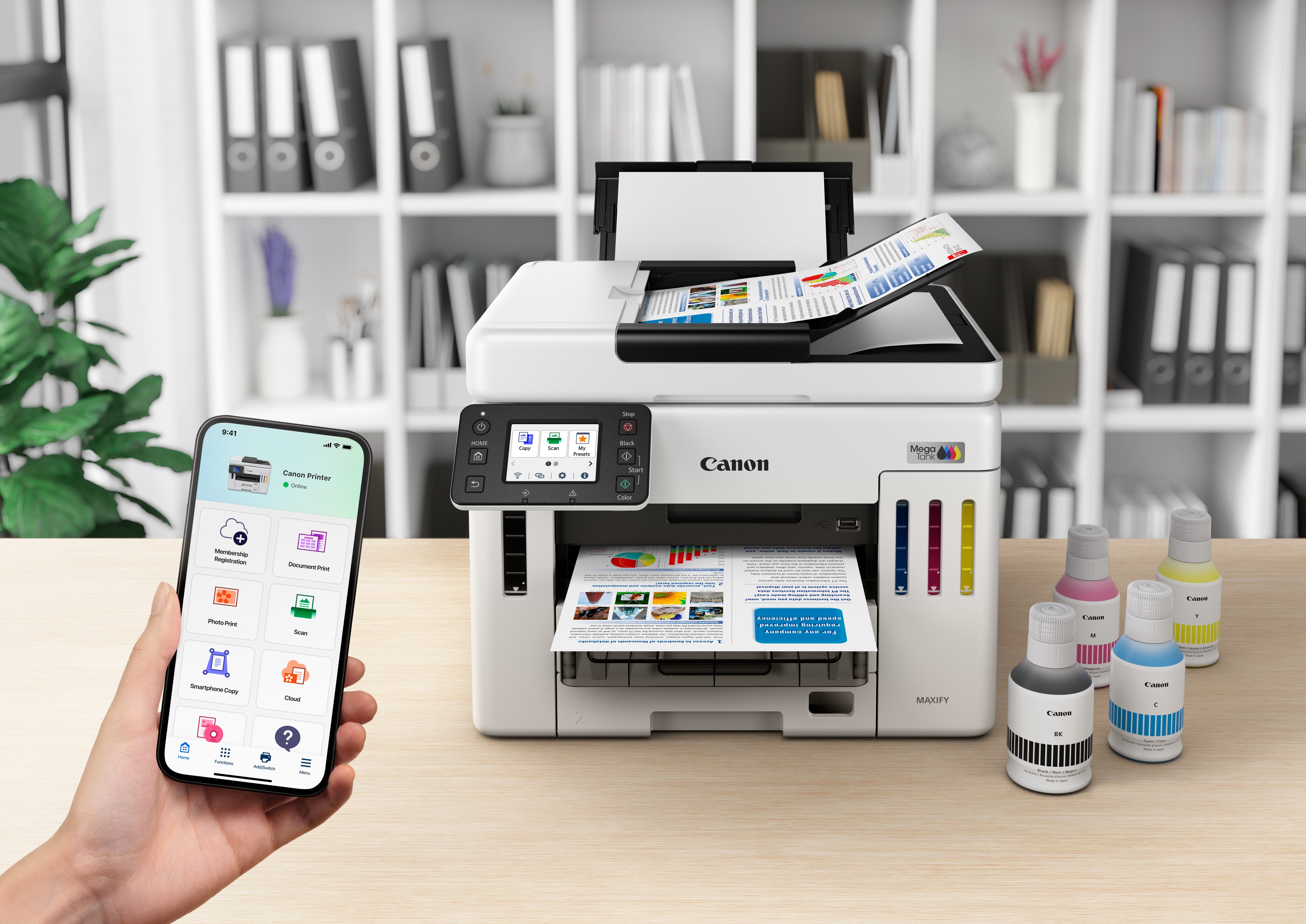EAN 4549292240276 - Canon MAXIFY GX7150 Inyección de tinta A4 600 x 1200 DPI Wifi imagen 21