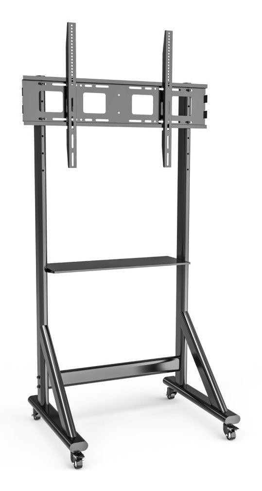 Techly Ica-Tr7412 Soporte Móvil Para Tv De 55-100 Hasta 120kg Con Estante Av Ajustable