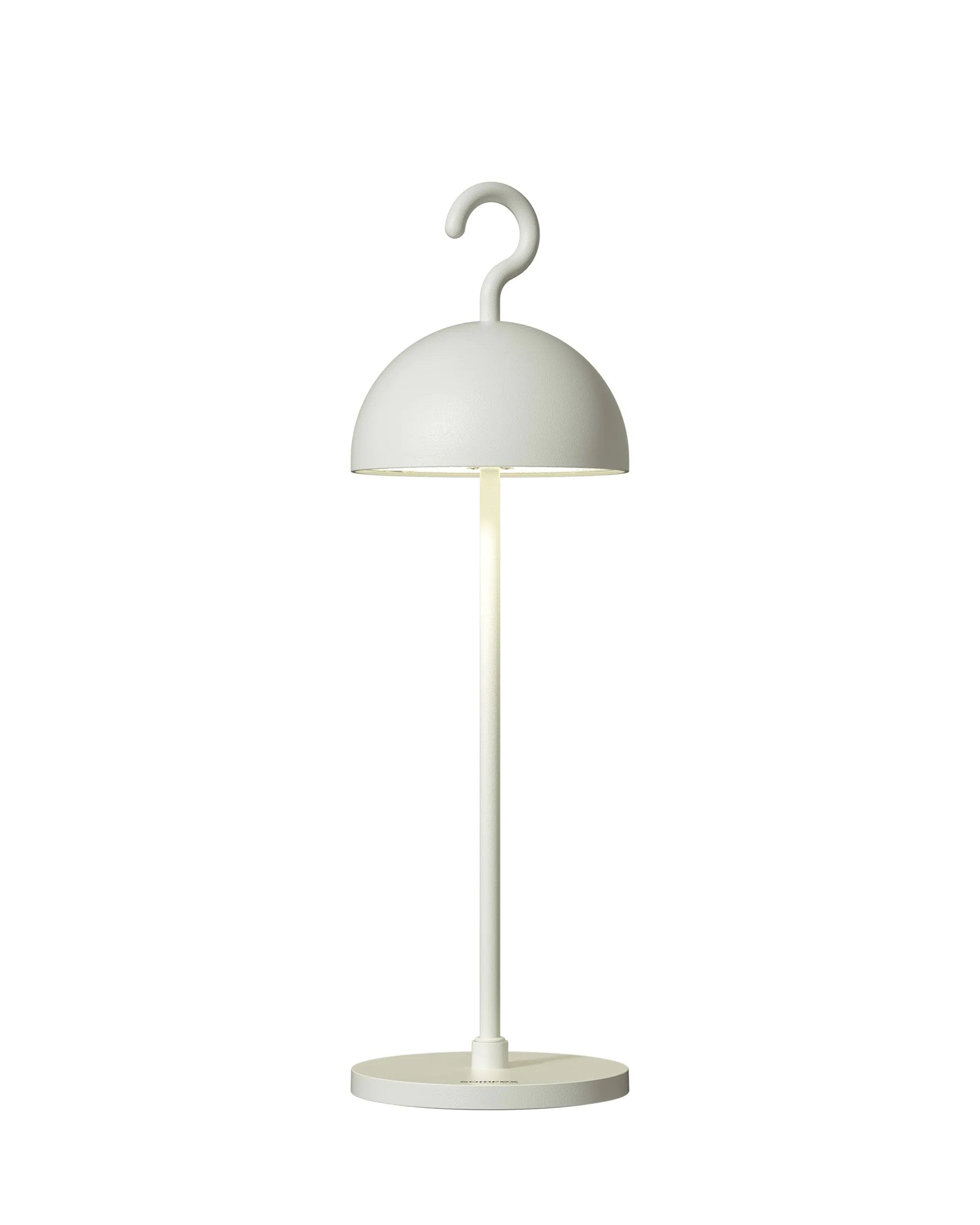 Sompex Hook White Table Lamp