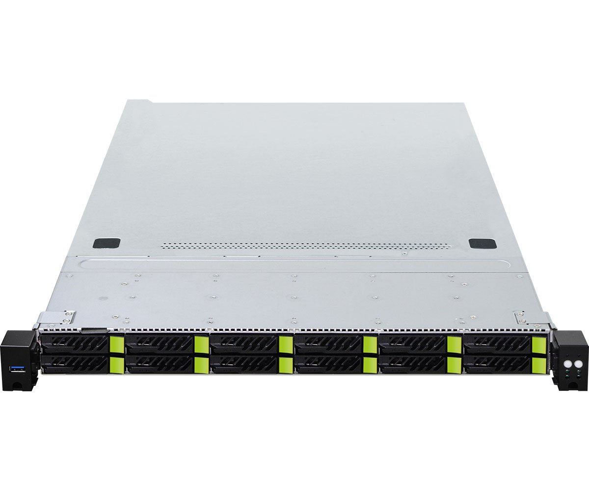 EAN 4711430520025 - Asrock 1U12E-GENOA/2L2T servidor barebone AMD SoC LGA 6096 Bastidor (1U) Gris imagen 4