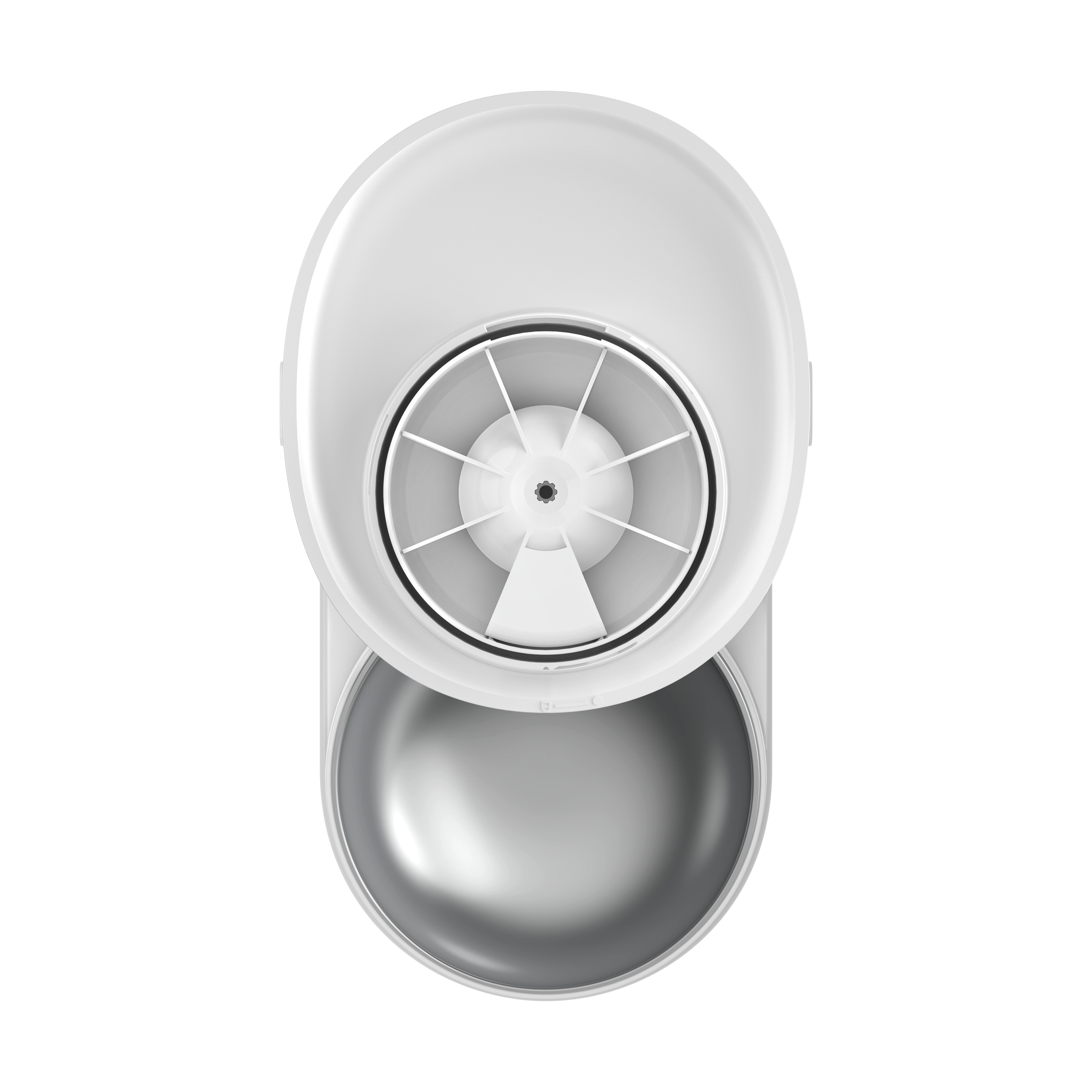 Comedero Automático Para Mascotas Mova Nutripal 10 Ultra Smart, Blanco