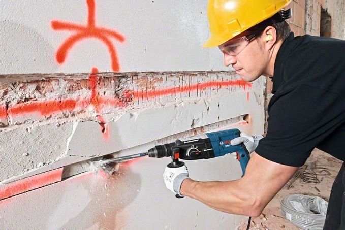 Taladro Percutor Gbh 2-28 F Professional L-Boxx, 880 Watt