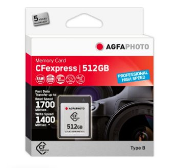 Agfaphoto Cfexpress 512gb Professional High Speed