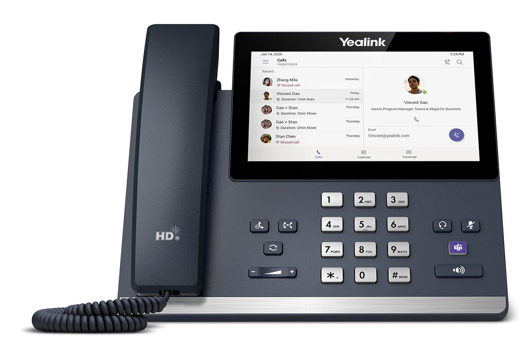 Teléfono Yealink Mp56 E2 Teams Ip Gris Lcd Wifi