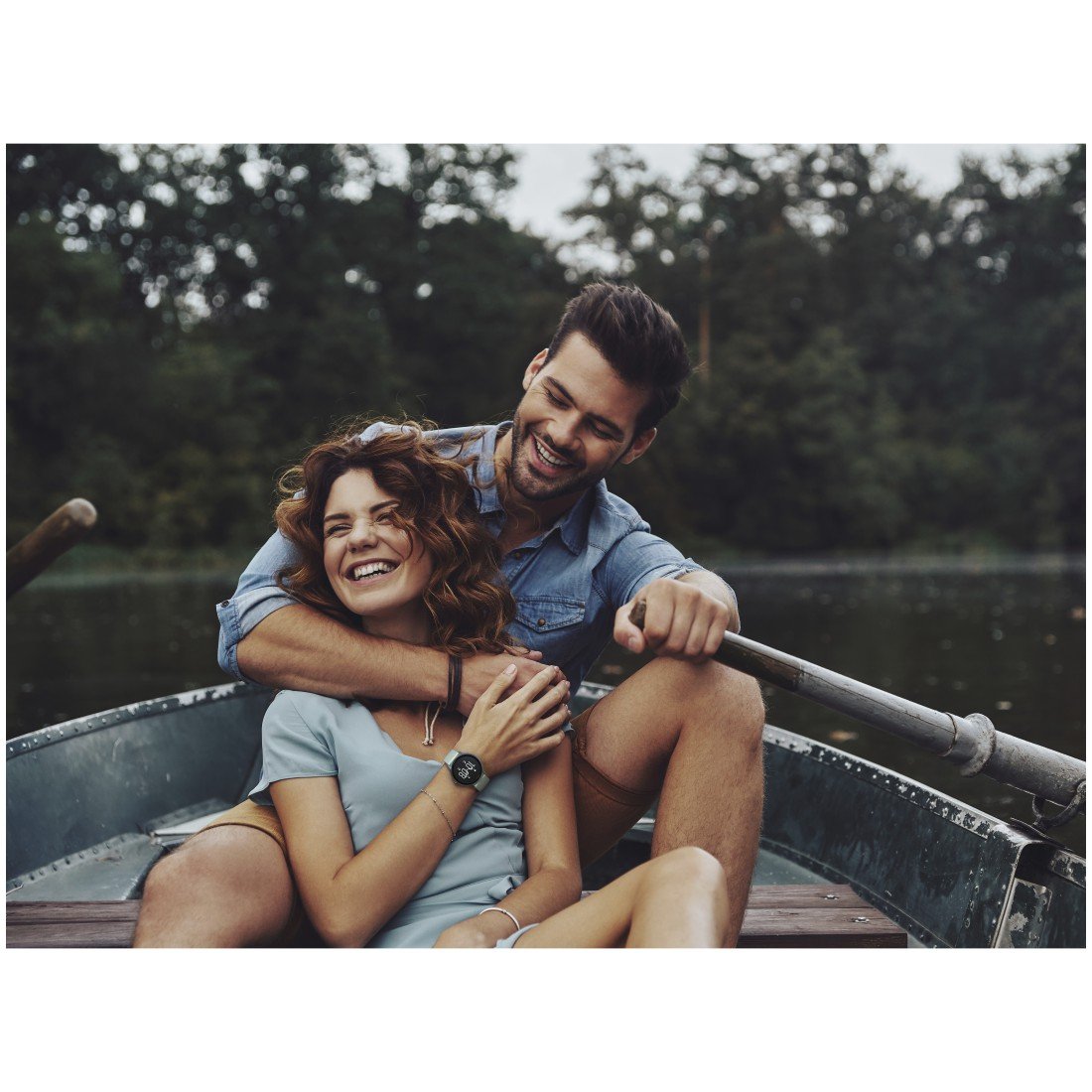 Hama Reloj Pulsera Fit Watch 4910 Gris