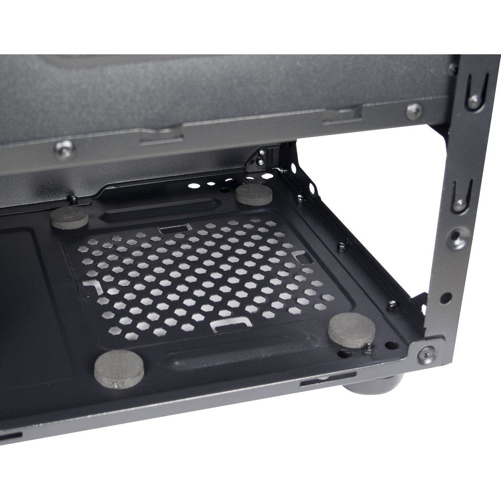 Caja Pc Inter-Tech T-11 Televen Lateral De Cristal Acrílico