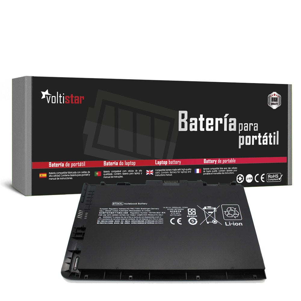 Batería Para Portátil Hp Elitebook Folio 9470m 9480m Bt04xl