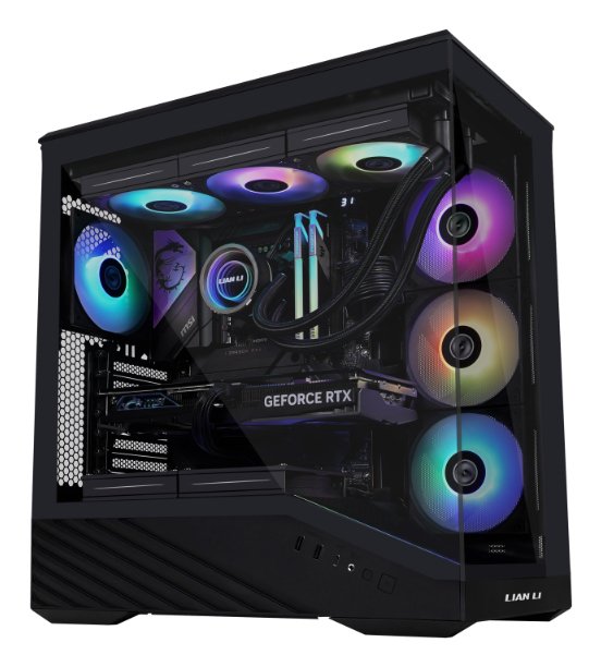 EAN 4718466017901 - Lian Li Vector V100 Midi Tower Negro, Transparente imagen 6