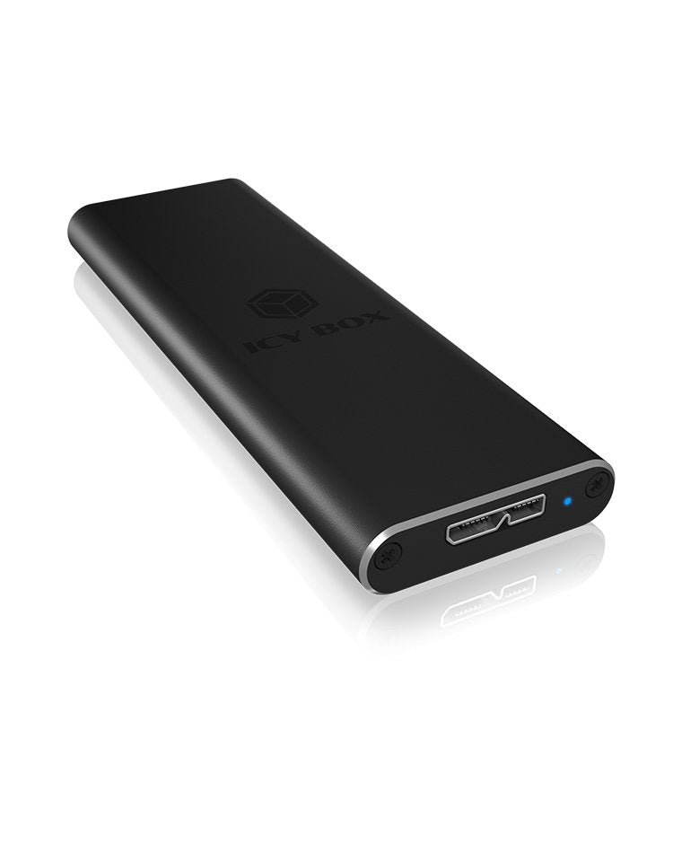 EAN 4250078164296 - ICY BOX IB-183M2 Caja externa para unidad de estado sólido (SSD) Negro M.2 imagen 2