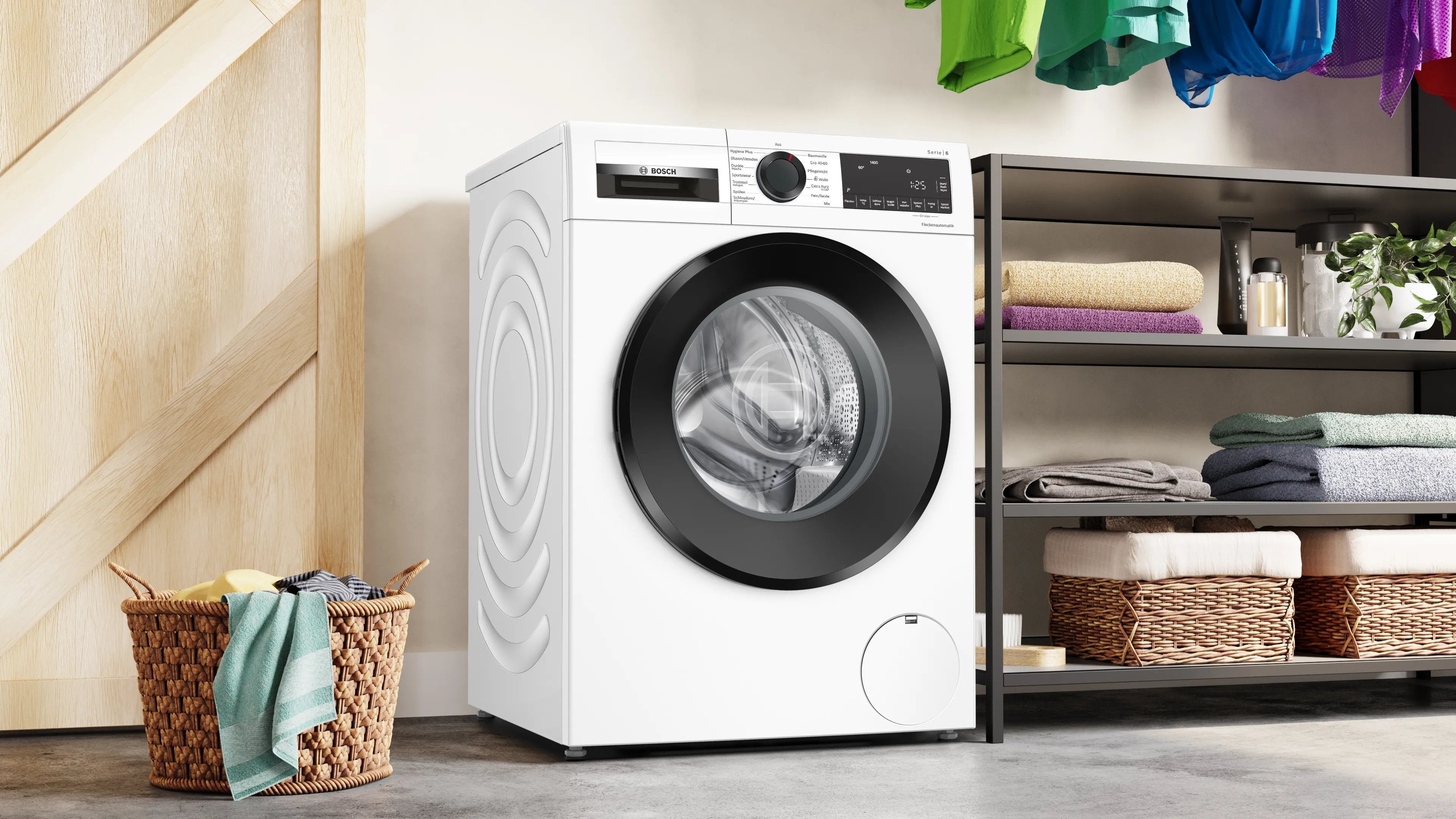 EAN 4242005419203 - Bosch Serie 6 WGG234070 lavadora Carga frontal 8 kg 1400 RPM Blanco imagen 4