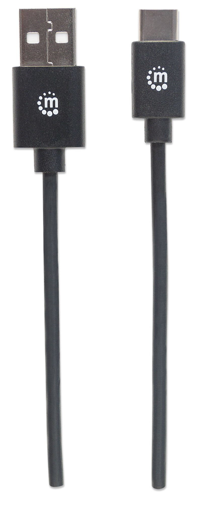 Manhattan Cable Usb C Usb 2.0, A Macho/ C Macho, 480 Mbps, 3 M, Negro