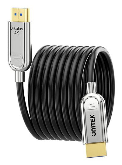 EAN 4894160057839 - UNITEK Fiber Optic 4K 20M cable HDMI HDMI tipo A (Estándar) Gris imagen 4