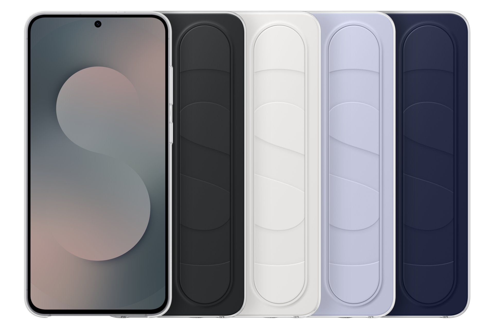 Samsung Standing Grip Cover Fr Galaxy S25 Fe, Blanco