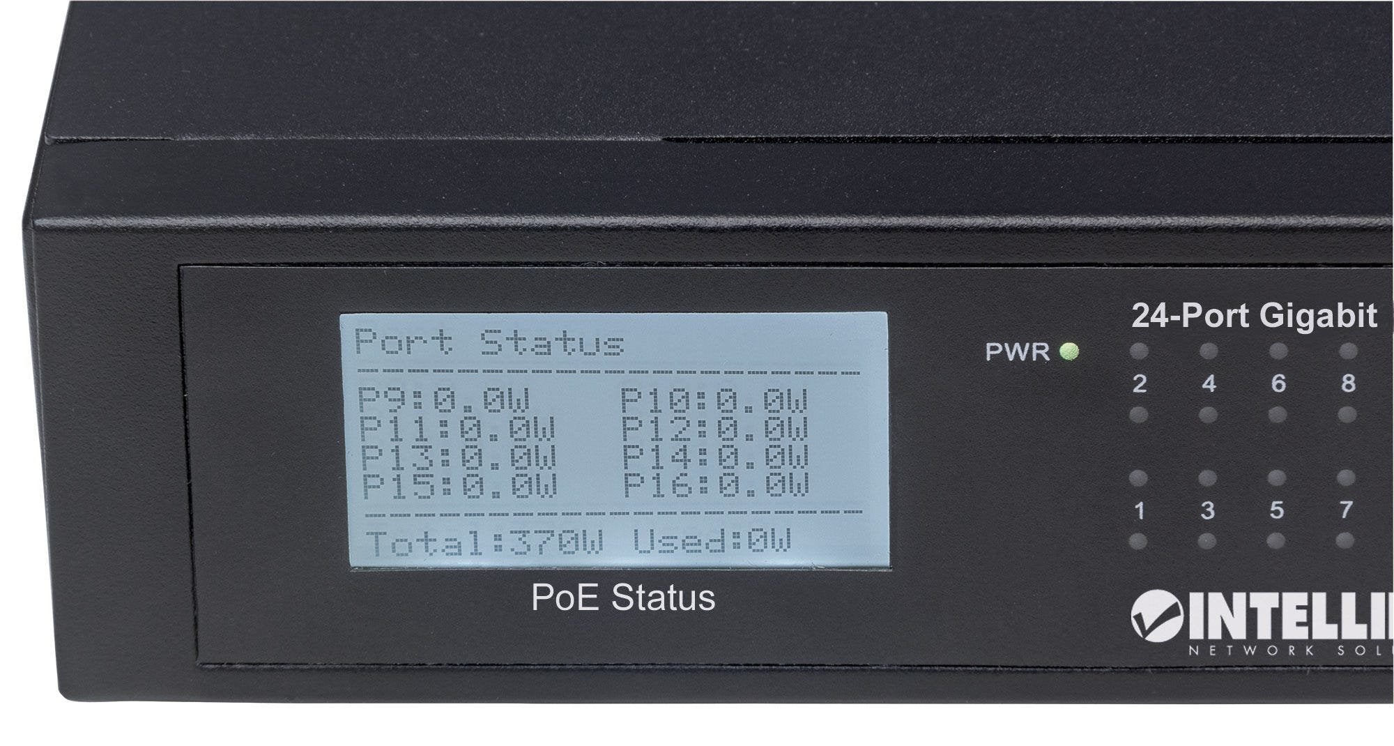 EAN 0766623561242 - Intellinet 561242 switch No administrado Gigabit Ethernet (10/100/1000) Energía sobre Ethernet (PoE) 1U N imagen 6