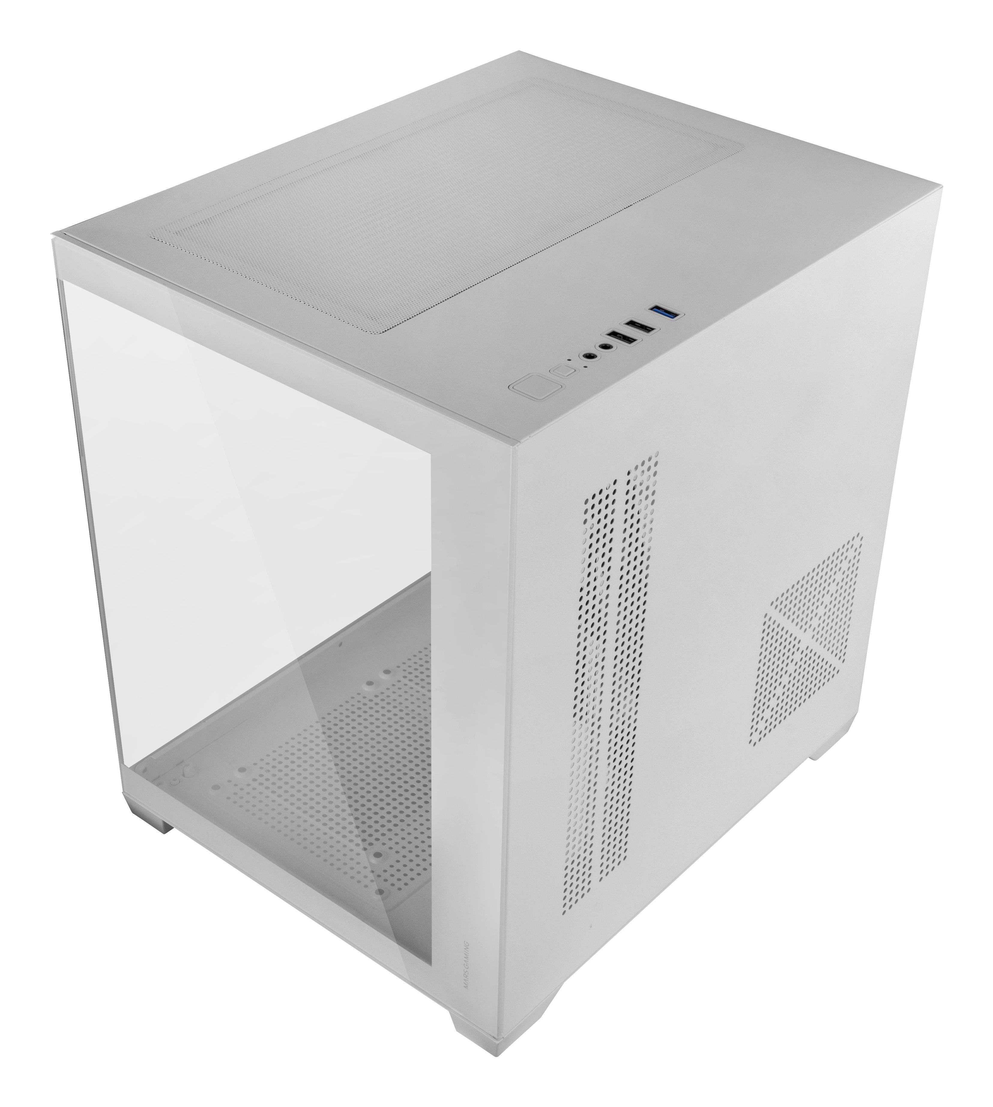 EAN 8435693109594 - Mars Gaming MC-VIEW2W Mini Tower Blanco imagen 1
