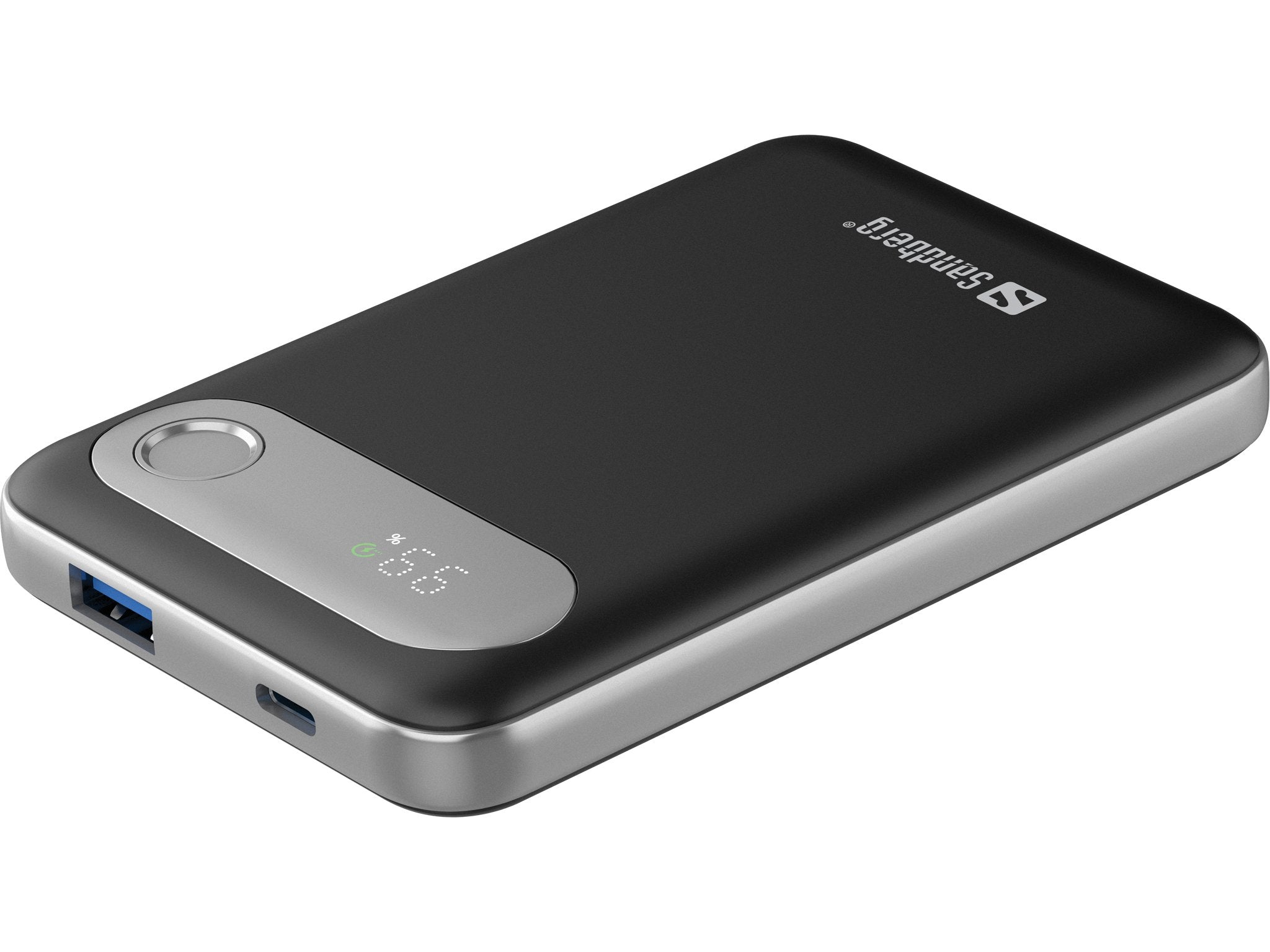 EAN 5705730421167 - Sandberg 421-16 batería externa Polímero de litio 10000 mAh Aluminio, Negro imagen 1